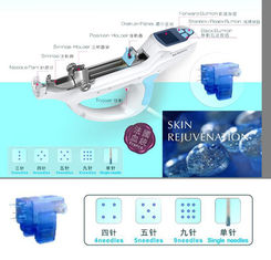 3 in 1 einzelner multi Nadel-Wasser Mesotherapy-Maschine mit Einspritzung/Vakuum