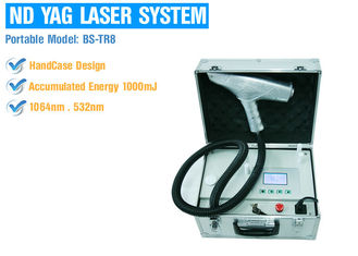 Pigment-Abbau Pico Laser-Maschine Q geschaltete Nd YAG Laser-Maschinen-hohe Mobilität für das einfache Tragen