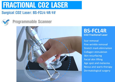 Enthäuten Sie die Erneuerung CO2 Bruchlaser-Maschine für die Epidermis-Erneuerung/Falten-Reduzierung