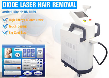 Laser-Maschinen-dauerhafte Haar-Abbau-Ausrüstung der Dioden-810nm mit buntem Touch Screen Bedienfeld