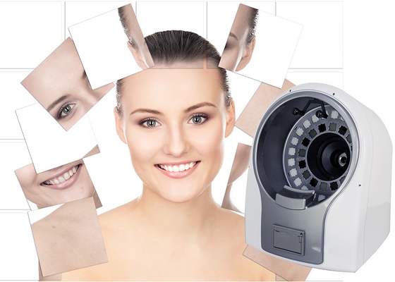 Gesichtsprüfmaschine-Haut-Pore der haut-3D, Falte, Stellen, Akne-Analyse-Gerät