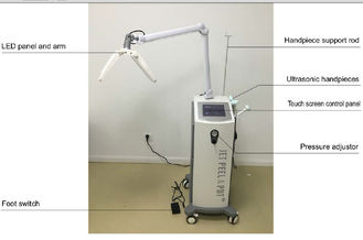 Gesichts-Reinigungs-Sauerstoff-Jet-Schalen-Maschinen-/der Haut-Schälmaschine-LED Phototherapie