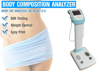Vertikale Segment-menschlicher Körper-Zusammensetzungs-Analysator-Ausrüstung für Klinik-gesunden Test