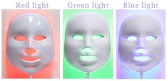 Phototherapie-Maschinen-Haut-Verjüngung geführter Gesichtsmaske-Ausgangsgebrauch 7 Farbeled