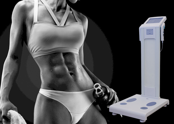 2 Frequenzen Körper-Zusammensetzungs-Analysator-Körperfett-Scanner-mit Gewicht 15Kg