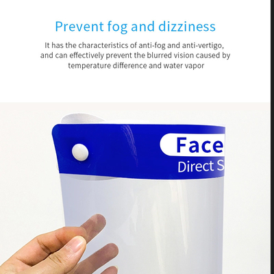 33cm*20cm transparente APET Linsen-schützendes Gesichts-Schild