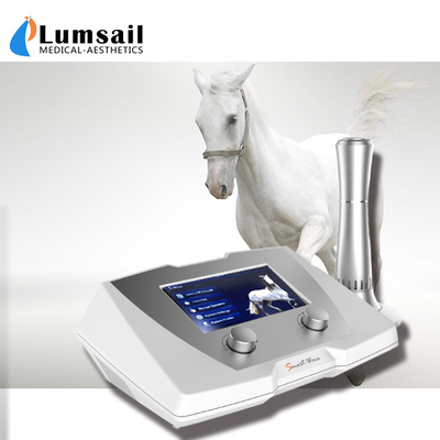 Akustische pferdeartige Tierpunkttherapie des schmerz-Behandlungs-Stoßwellen-Therapie-Systems 1-22Hz Trigger